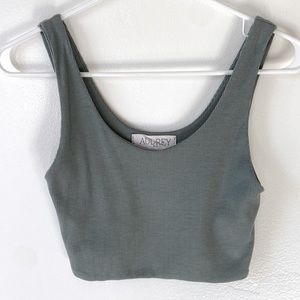 Nectar Clothing Ribbed Cropped Tank